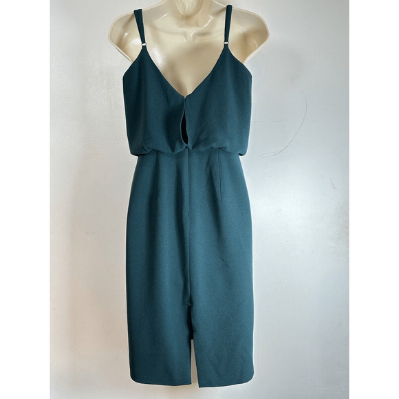 Dress the Population Womens S Alondra Blouson Bodice Party Cocktail Dress GUC - Picture 4 of 15